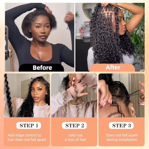 MsSunlight 16 Inch Burmese Curly Human Hair Extensions 15A Boho Braiding 100g Bundle