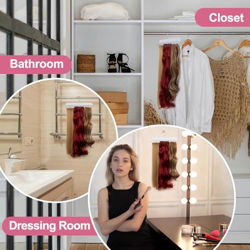 SCUNDA Hair Extension Holder for Styling & Storage | 2 Pack