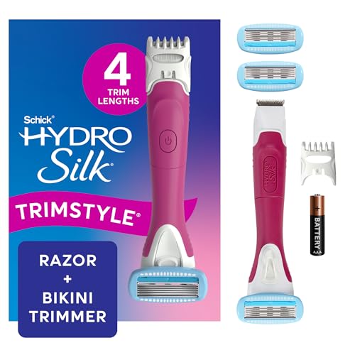 Schick Hydro Silk TrimStyle 2-in-1 Bikini Razor & Trimmer for Women