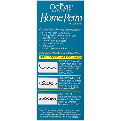 Ogilvie Home Perm Kit Normal Hair Extra Body Waves