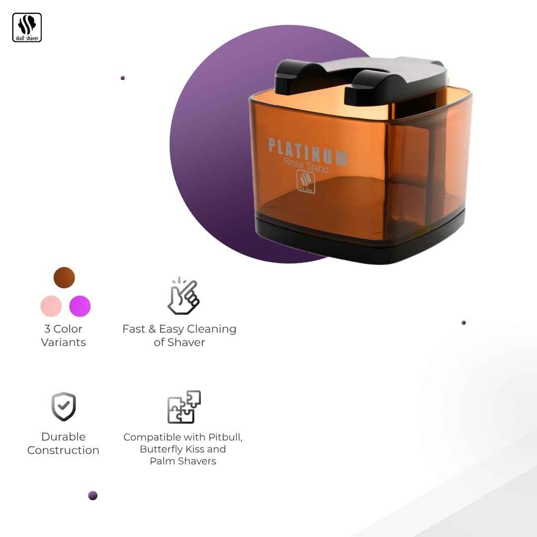 SKULL SHAVER Butterfly platinum rinse stand - Gold