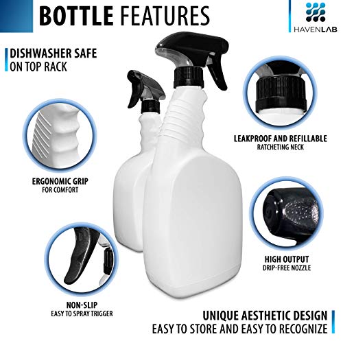 32oz Reusable Plastic Spray Bottle