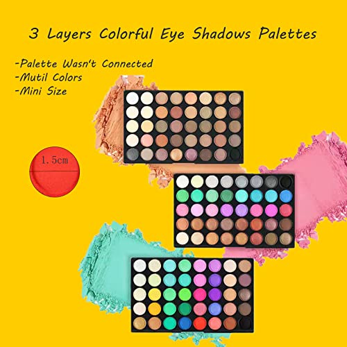 VERONNI 120 Color Eyeshadow Palette - Matte & Shimmer