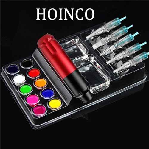 HOINCO 25PCS Disposable Tattoo Cartridge Tray,Plastic Tattoo Cartridge Cup Holder For Working Cup Cleaning Cup
