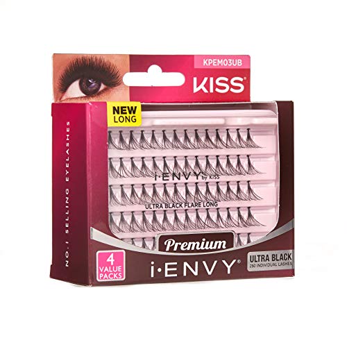 iENVY Knotted Individual Lashes Ultra Black Long 280pc