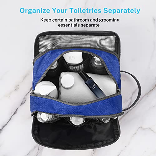 Gonex Travel Toiletry Bag - Water-Resistant Nylon Organizer