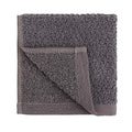 Diamond Jacquard Washcloth Towel Set, 6 PC, Charcoal