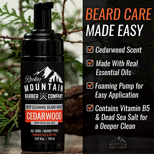 Rocky Mountain Barber Company Cedarwood Beard Wash