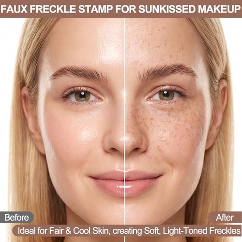 Dual-Ended Freckle Pen & Stamp 2-in-1 Waterproof Makeup