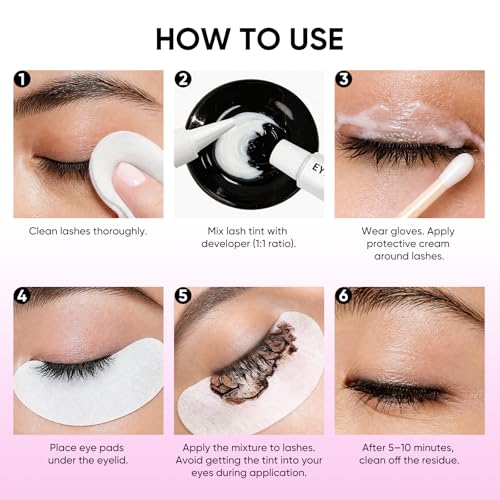 2CHILL Eyelash & Eyebrow Tinting Kit - Professional Salon Results