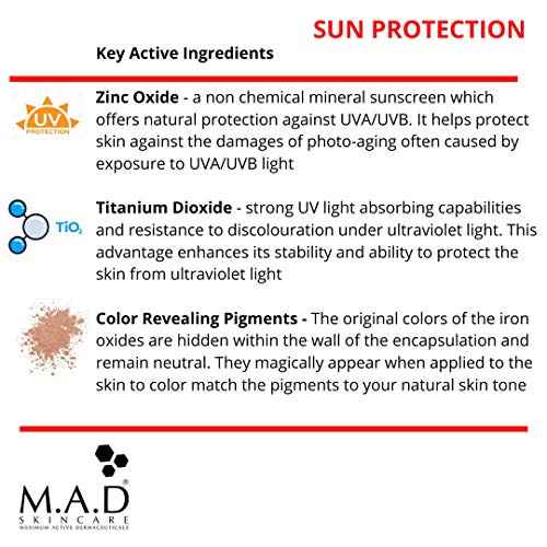 M.A.D Skincare Photo Guard SPF 50 Broad Spectrum Self-Adjusting Foundation Serum - Neutral - by Maximum Active Dermaceuticals