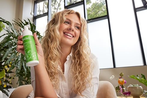 Ouidad Botanical Boost Curl Mousse - Lightweight Hair Styling Foam, Hydrates & Adds Shine, 7 fl oz