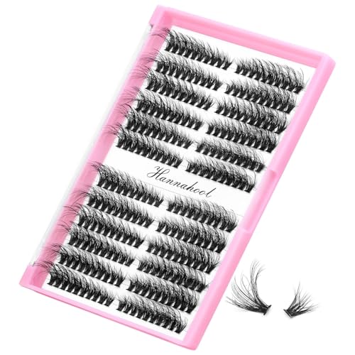 50D Cluster Lashes Extensions 8-16mm Mixed Lengths Wispy