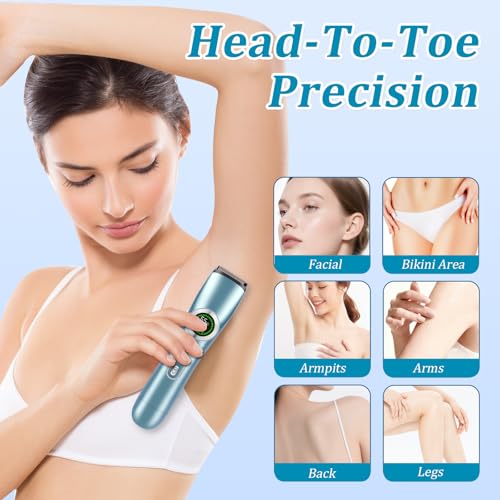 Yinnovay 2-in-1 Electric Razor for Women with Digital Display