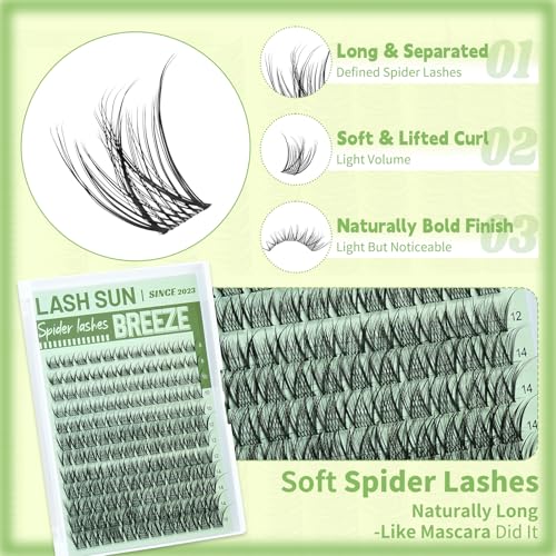 Lash Clusters Kit with Bond, Seal & Tools - DIY Eyelash Extensions