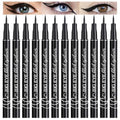 Matte Liquid Eyeliner Pen Set - 12 Pack, Waterproof & Long-lasting