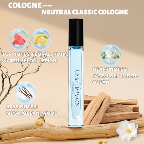 3 Pack Pheromone Perfume Oil Roller – Long Lasting, 0.33 Fl Oz
