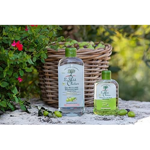 Le Petit Olivier Cleansing Micellar Water - Enriched with Olive Extract - Gently Cleanses Skin - Made with Natural Origin Ingredients - 13.5 oz Cleanser