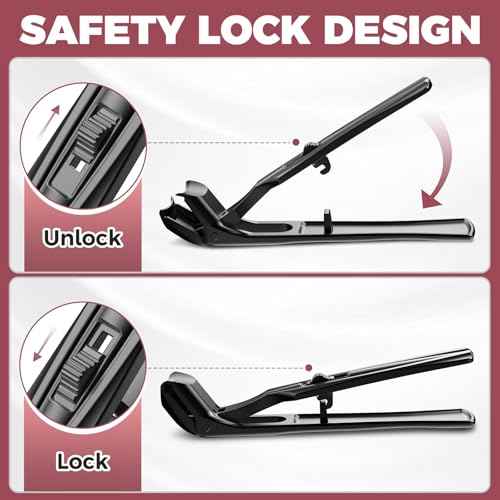 Toenail Clippers for Thick Toenails for Seniors, Large Angled Toe Nail Clippers for Men Thick Nails with Wide Jaw Opening, Heavy Duty No Splash Nail Clippers with Catcher Gifts for Men & Women