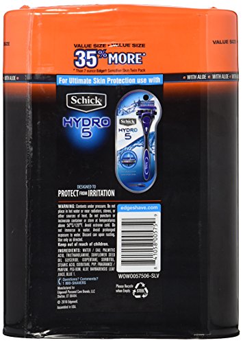 Edge Sensitive Shave Gel with Aloe - 9.5 oz Pack of 3 | Gentle Razor Protection