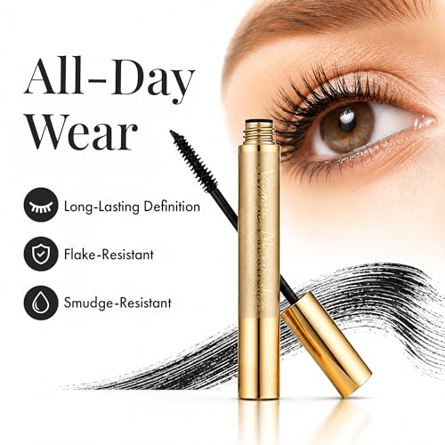 Jerome Alexander Black Mascara - Clump-Free & Volumizing