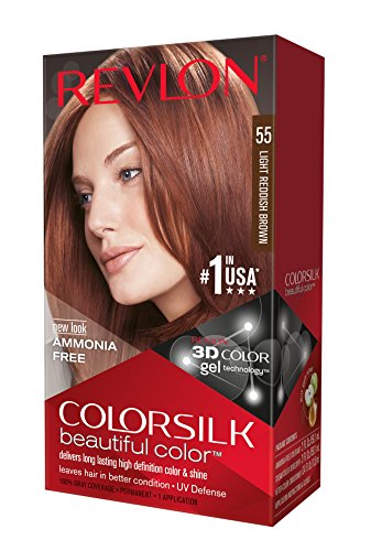 Revlon Colorsilk Haircolor, Light Reddish Brown, 20 Ounces (Pack of 3)