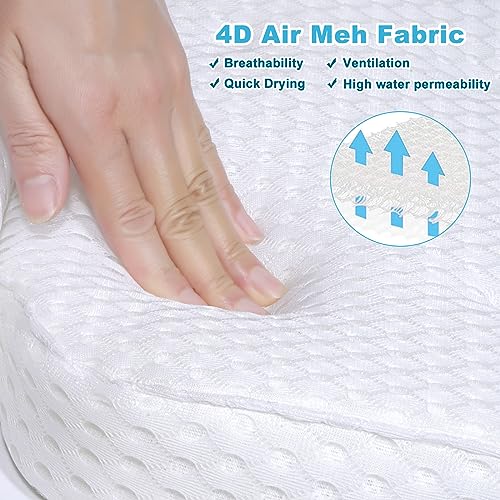 Bath Pillow for Tub with Neck & Back Support