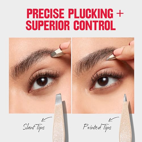 Revlon Designer Series Mini Tweezer Set | Slant & Point Tips