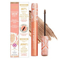 Grande Cosmetics GrandeBROW 2-in-1 Tinted Brow Gel + Brow Enhancing Serum for Thicker & Darker-Looking Eyebrows, Shape & Fill Brows, Long Wear, with Castor Oil & Mini Fibers