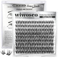 wiwoseo Flora Lash Clusters D Curl 10-14mm Wispy