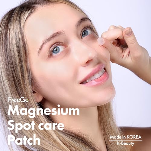 Magnesium Blemish Microdarts | Pimple Patch | Fast-Acting | Quick Calming | 99.9% Pure Magnesium | Madecassic Acid | Tea Tree | Eucalyptus Leaf | Hydrocolloid Spot Care Patch