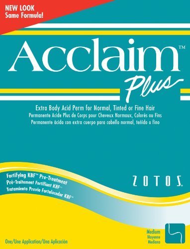 Zotos Acclaim Plus Extra Body Acid Perm for Normal Hair