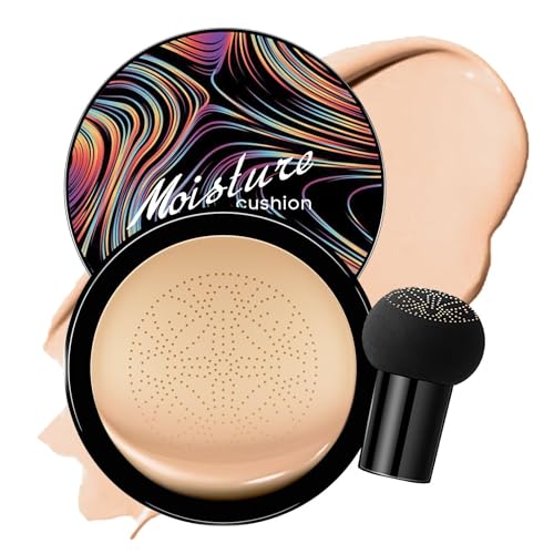 CC Cream Full Coverage Foundation with Cushion Sponge