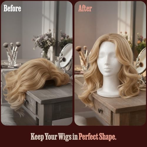 11.4" Styrofoam Mannequin Head - Wig Stand Display