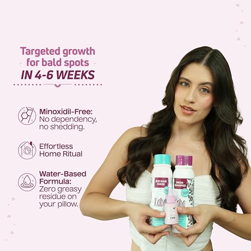 D'Luchi Hair Growth Treatment Kit - 3-Piece Set with Red Onion Shampoo