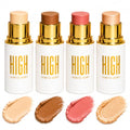 Crystalline 4-Piece Cream Stick Face Sculpting Kit