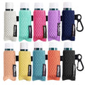 WK IEASON Lip Balm Sleeves Holder Keychain Bulk 10pcs Clip on Chapstick Key chain Holder Lip Gloss Keychain Holder Sleeve Tight-Knit Elastic Lipstick Key Chain Holder