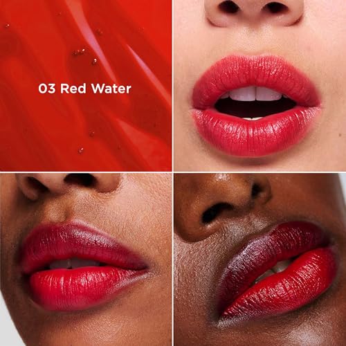 Clarins Water Lip Stain Matte Red Water 03 - Long-Lasting Buildable Coverage