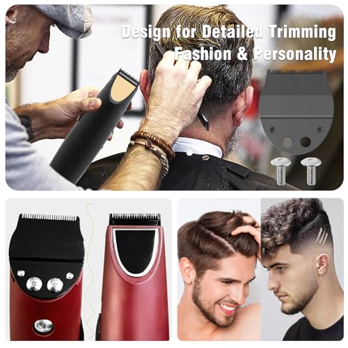 Narrow Blade Replacement,Trimmer Blade Compatible with oster Finisher Trimmer Model 59 and T-Finisher Trimmer Blades£¬Black