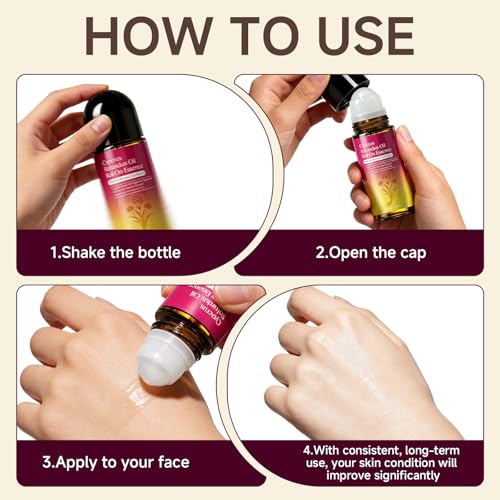 Cyperus Rotundus Oil Roll-On for Gentle Hair Removal - 2.02 Fl Oz