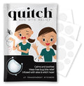 Quitch Bug Bite Itch Relief Patch - 27 Stickers Natural Mosquito After Bite for Kids
