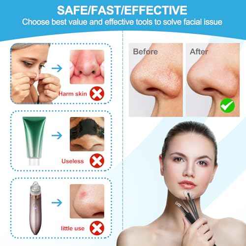 Blackhead Remover Tools Pimple Popper Tool Kit, Comedones Extractor Acne Removal Kit for Blemish, Black Head Remover for face Risk Free Treatment for Whitehead Popping