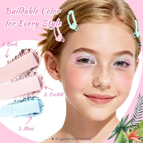 Color Nymph Kids Makeup Palette - Eyeshadow & Blush for Teens