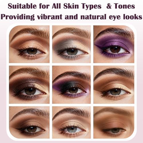 UCANBE 8 Color Matte Eyeshadow Palette - Highly Pigmented Neutral Tones