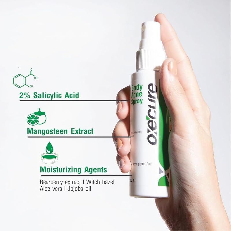 Oxe'cure Body Acne Spray 50ml - Fast-Acting Treatment