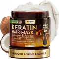 Keratin Hair Mask for Dry & Damaged Hair - Deep Conditioning Treatment