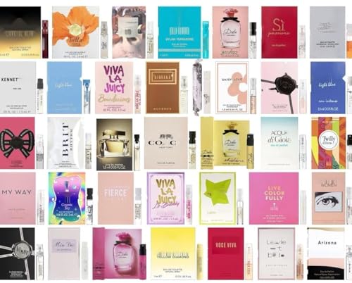 Women's Fragrance Sample Set - 12 Designer Vials