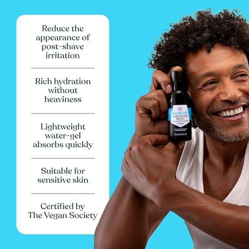 The Body Shop Maca Root & Aloe Post-Shave Water-Gel for Men ? Calms & Soothes ? Vegan ? 5.4 oz