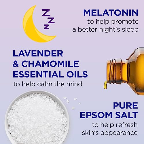 Dr Teal's Body Wash with Pure Epsom Salt, Relax & Relief with Eucalyptus & Spearmint & Body Wash with Pure Epsom Salt, Sleep Blend with Melatonin