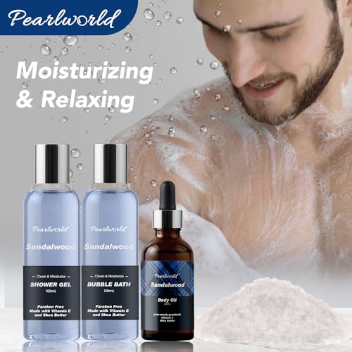 Men's Spa Gift Set - 12 Piece Bath Kit with Ocean Scent